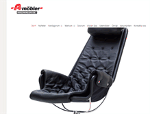 Tablet Screenshot of a-mobler.se